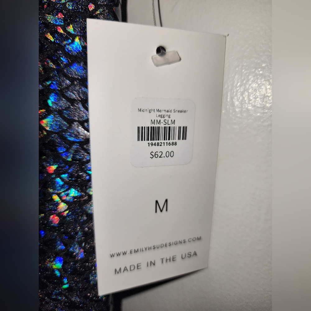 NWT- HSU MIDNIGHT MERMAID SET Size M, Crop & Leggings - Picture 10 of 10
